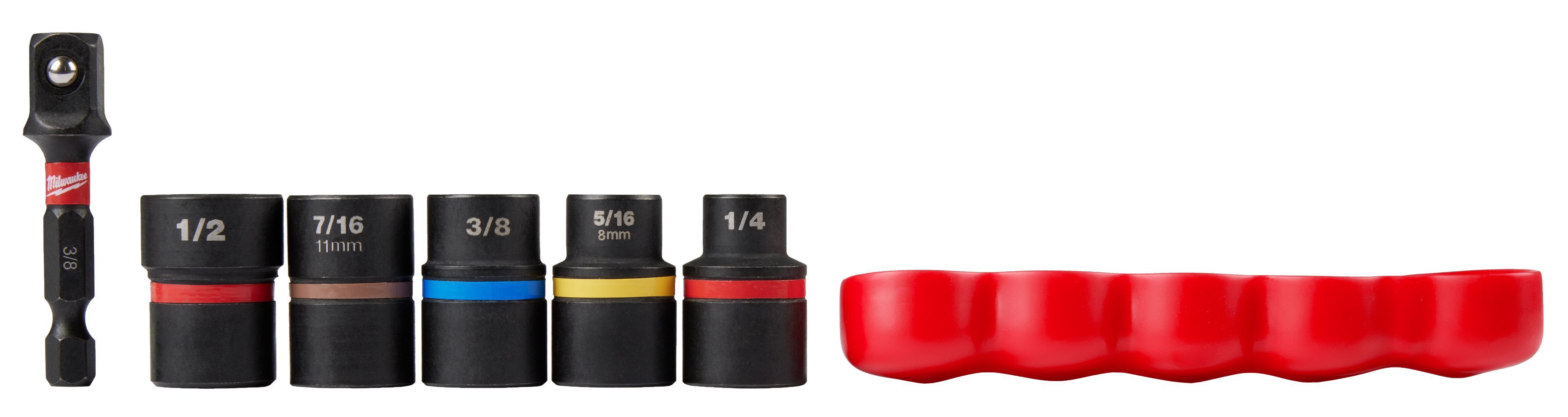 Milwaukee Shockwave Impact Bolt Extractor Set, 6-Pc