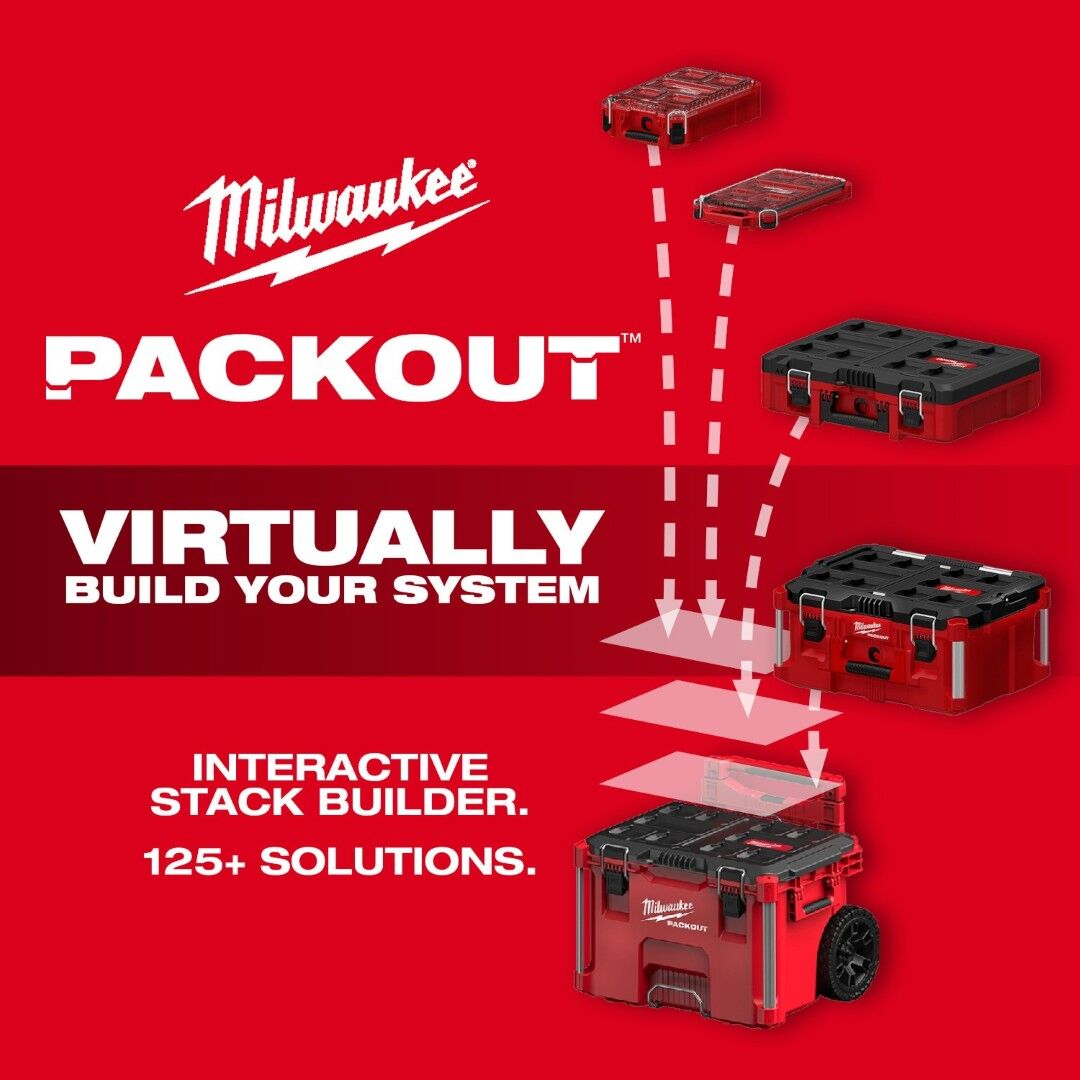 Milwaukee M18 Six Bay Rapid Charger with PACKOUT Compatibility