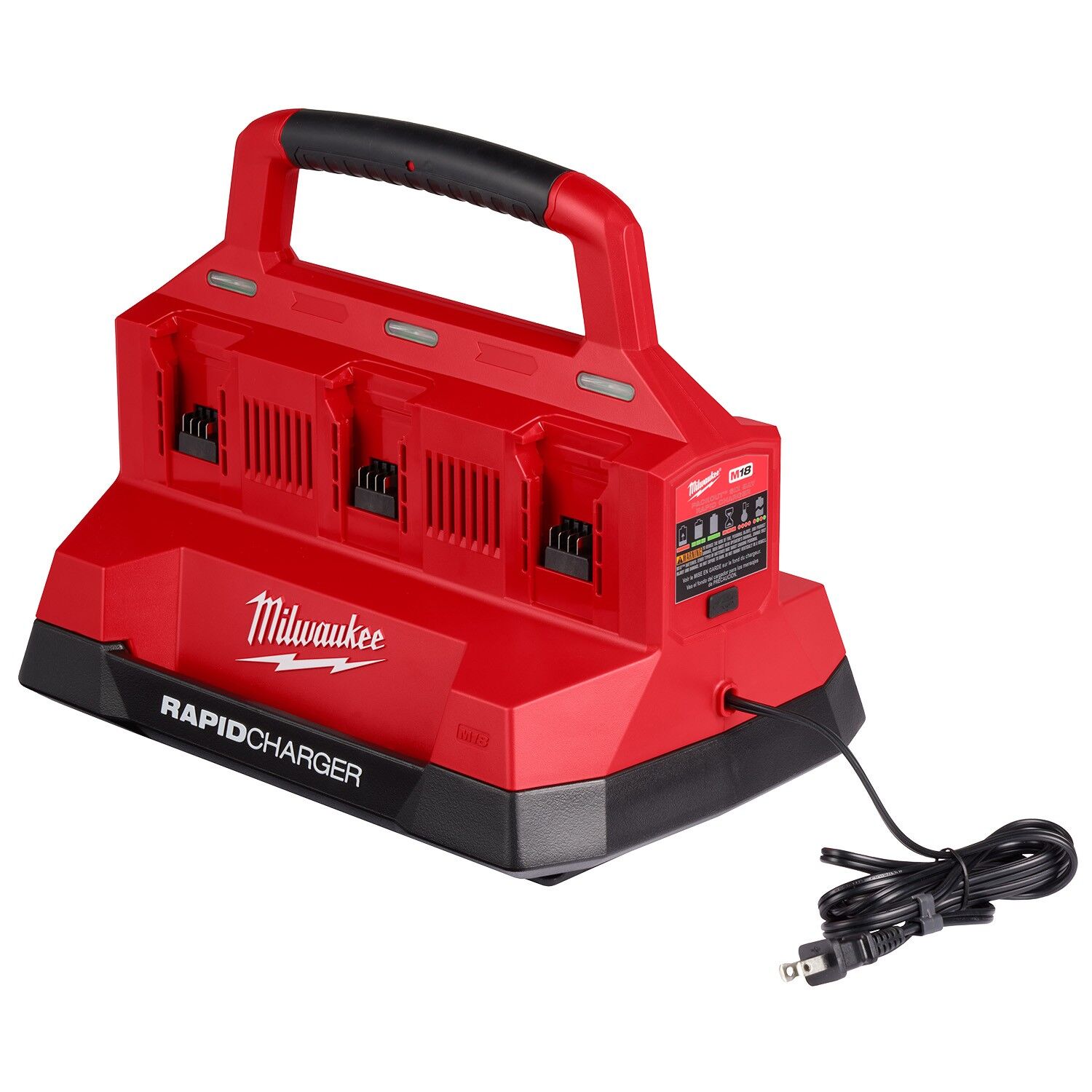 Milwaukee M18 Six Bay Rapid Charger with PACKOUT Compatibility