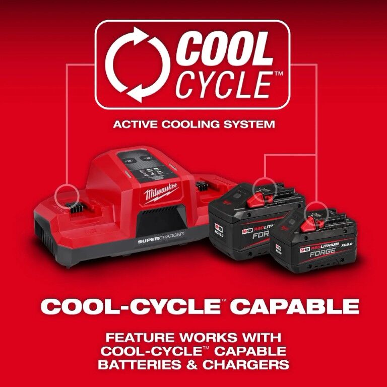 Milwaukee M18 Dual Bay Simultaneous Super Charger