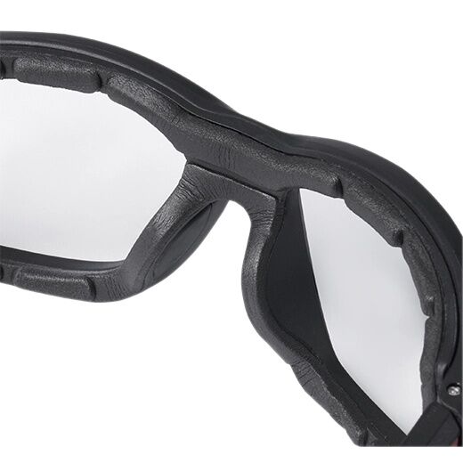 Milwaukee Clear High Performance Safety Glasses with Gasket