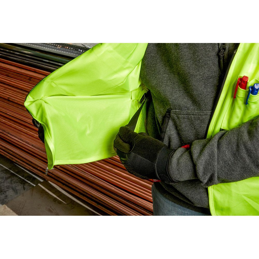 Milwaukee Class 2 High Visibility Yellow Safety Vest