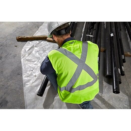 Milwaukee Class 2 High Visibility Yellow Safety Vest
