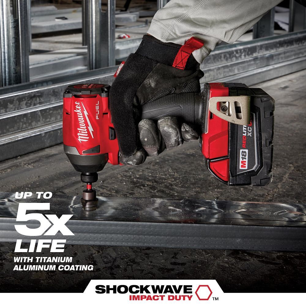 Milwaukee Shockwave Impact Duty Step Drill Bit, #8, 1/2-In - 1-In