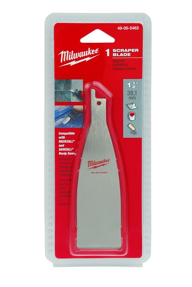 Milwaukee Sawzall Scraper Blade, 1 1/2-In
