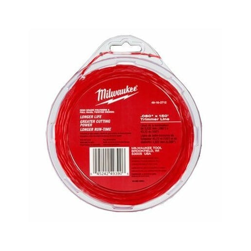 Milwaukee Trimmer Line - .080 in X 150 ft