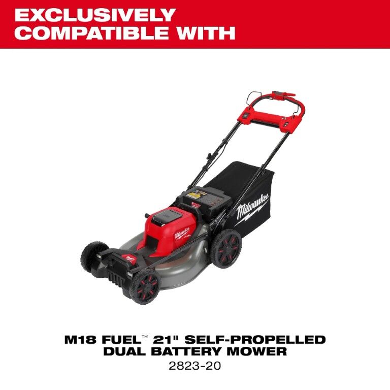 Milwaukee M18 Fuel Dual Battery Mower Mulching Blade, 21-In