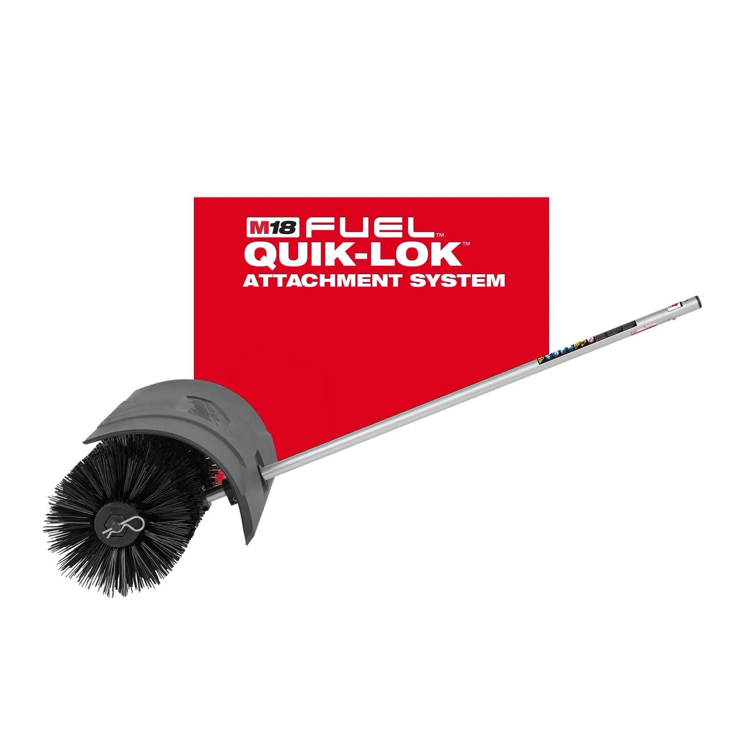 Milwaukee M18 FUEL QUIK-LOK Bristle Brush Attachment