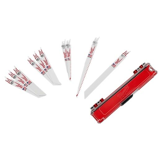 Milwaukee Sawzall General Purpose Blade Set, 10-Pc