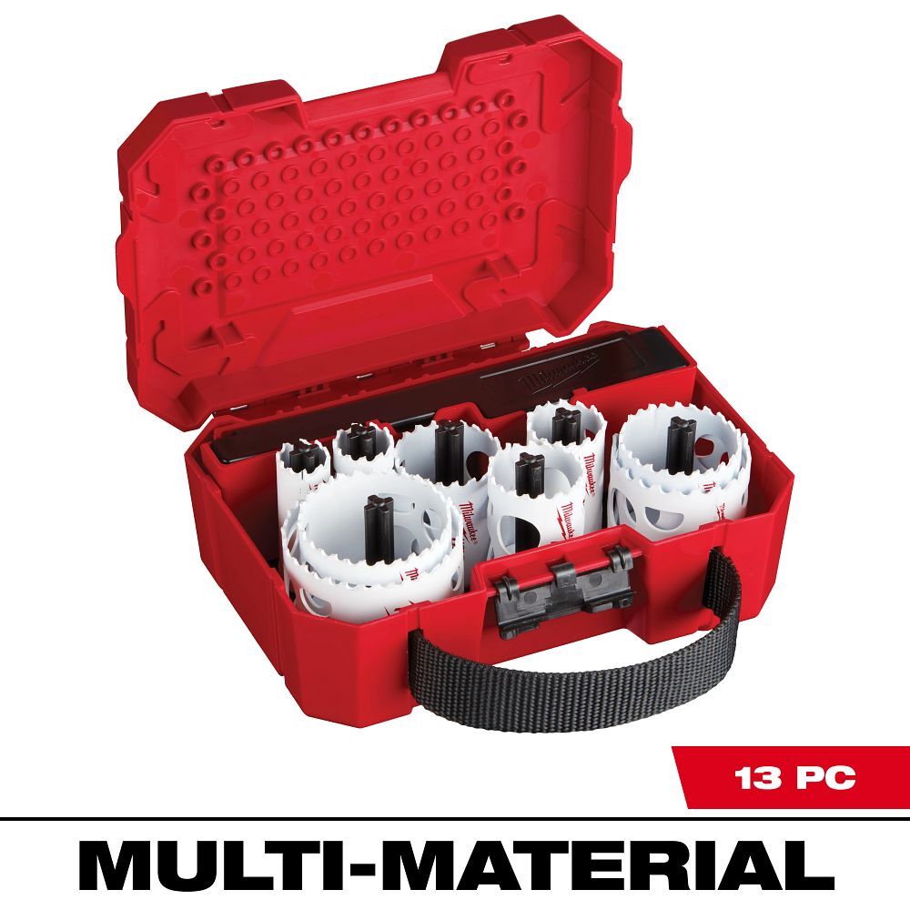 Milwaukee Hole Dozer General Purpose Hole Saw Kit, 13-Pc