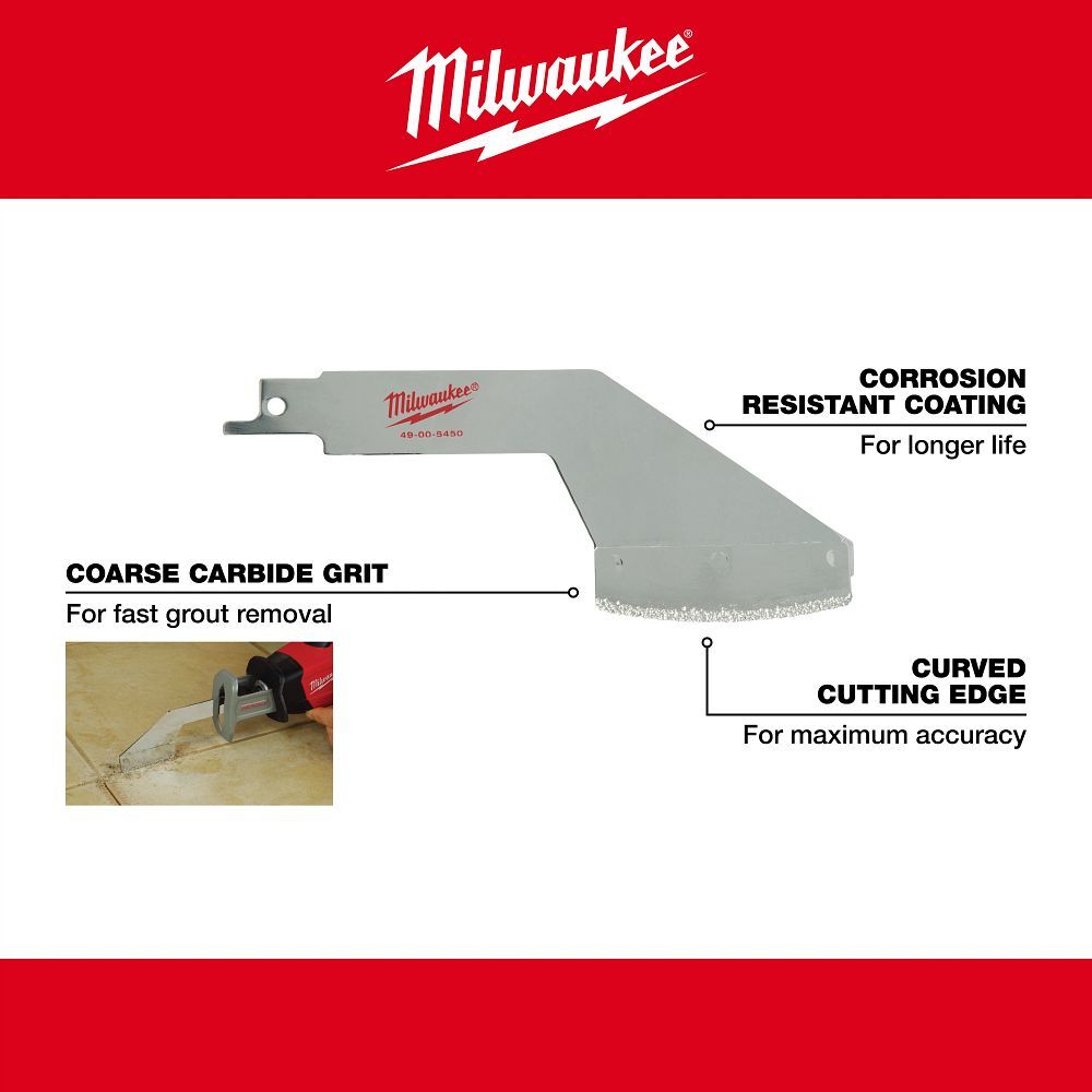 Milwaukee Sawzall Material Removal Blade Set, 3-Pc
