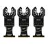 Milwaukee Universal Fit Open-Lok Carbide Teeth Metal Multi-Tool Blade, 1-3/8-In, 3-Pk
