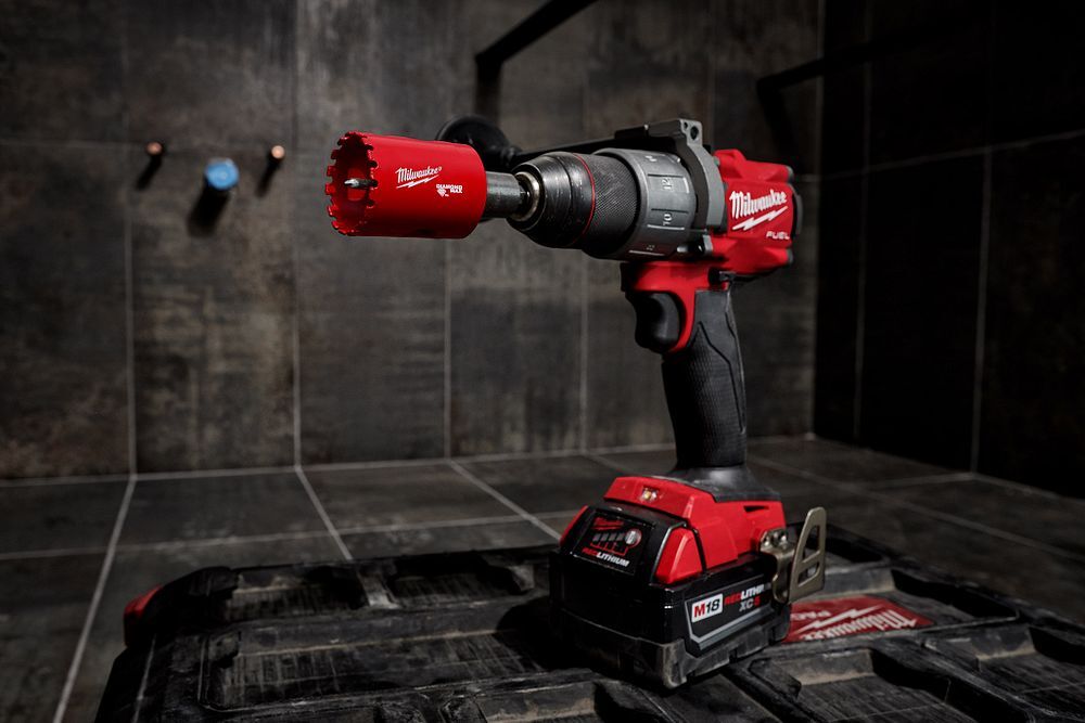 Milwaukee Large Hole Saw Arbor With Retractable Starter Bit, 3/8-In