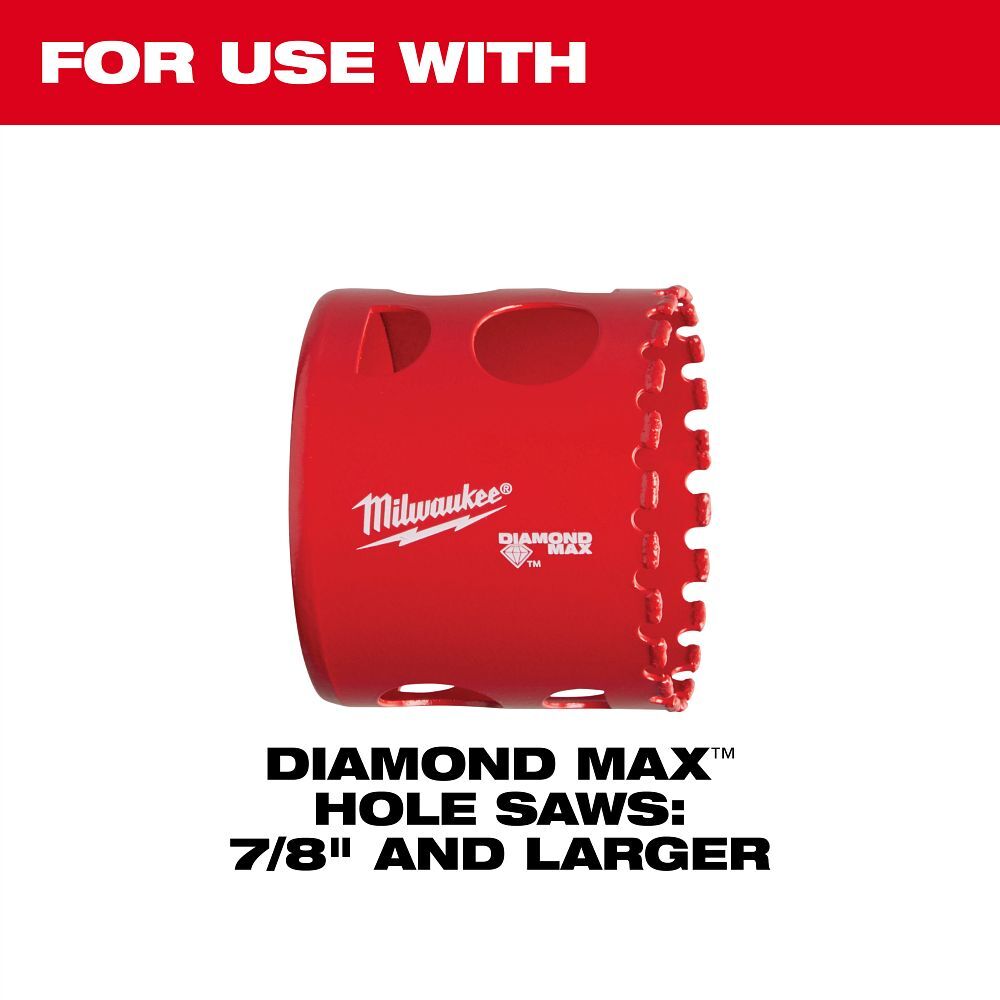 Milwaukee Hole Saw Arbor Retractable Starter Bit, 1/4-In