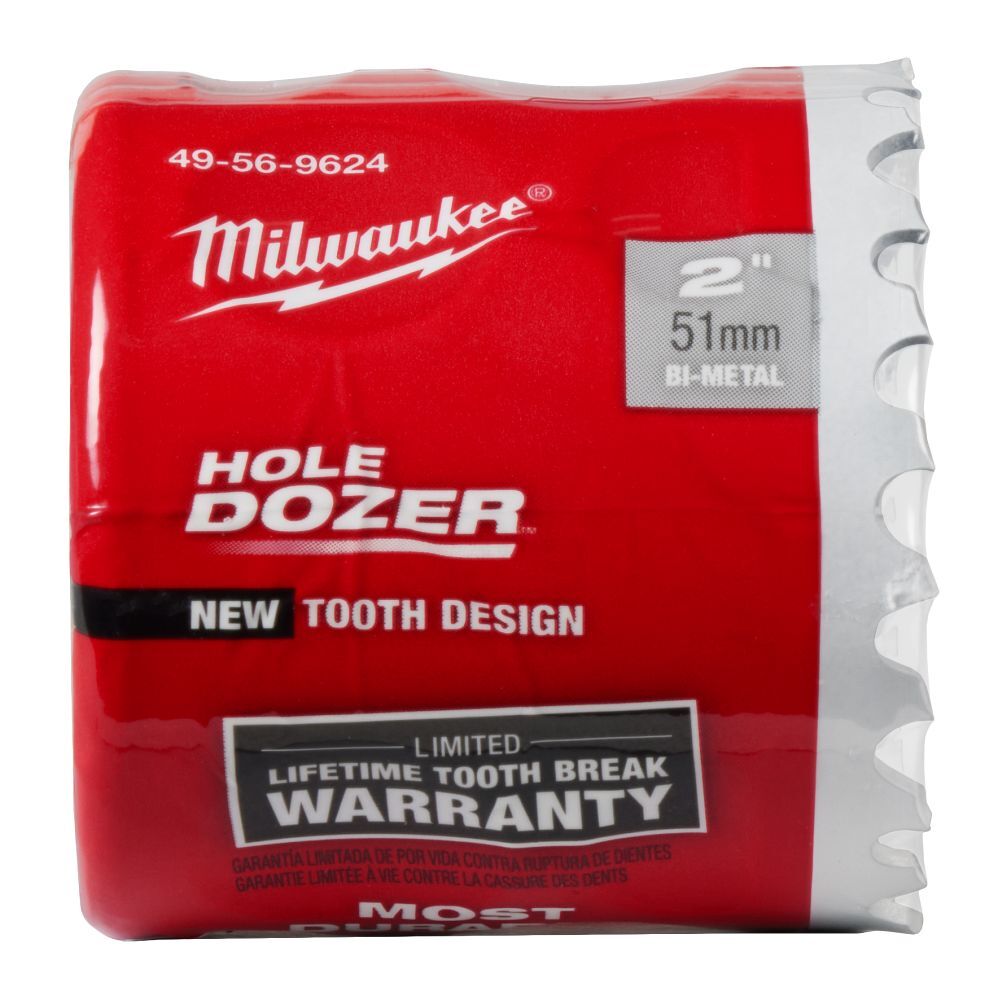 Milwaukee Hole Dozer Bi-Metal Cup Hole Saw, 2-In