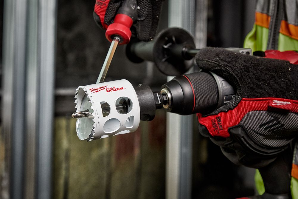 Milwaukee Hole Dozer Bi-Metal Cup Hole Saw, 2 1/8-In