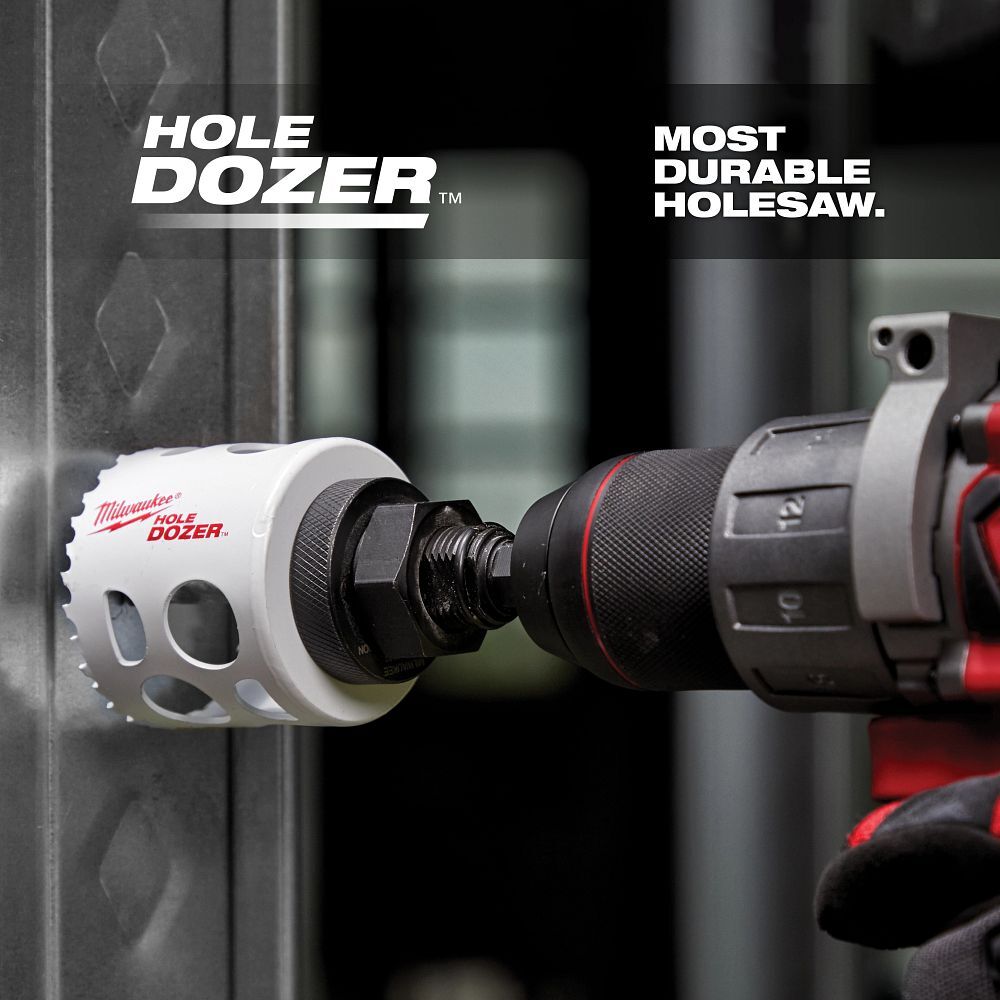 Milwaukee Hole Dozer Bi-Metal Cup Hole Saw, 4 1/2-In