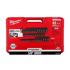 Milwaukee Shockwave Impact Duty 3/8-In Drive SAE & Metric Deep 6 Point Socket Set, 43-Pc