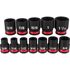 Milwaukee 12PCSHOCKWAVE Impact Duty 1/2-In Drive SAE Standard 6 Point Socket Set