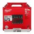 Milwaukee Shockwave Impact Duty Drive SAE Deep 6 Point Socket Set, 1/2-In, 12-Pk