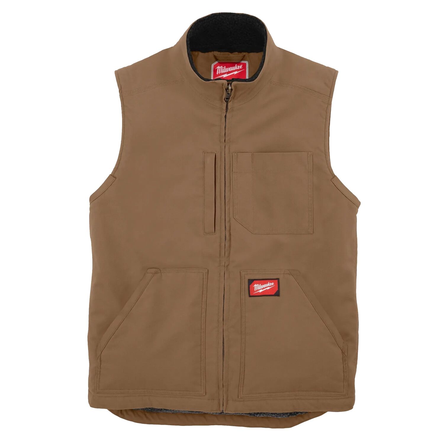 Milwaukee Men's GRIDIRON Sherpa Lined Vest