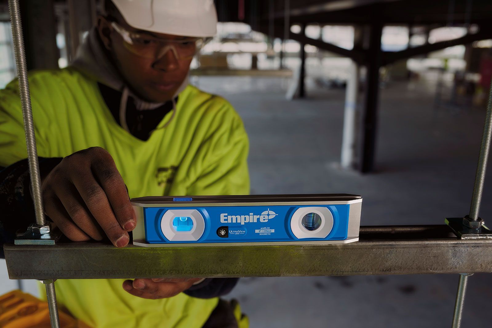 Empire ULTRAVIEW LED Magnetic Torpedo Level, 9-In