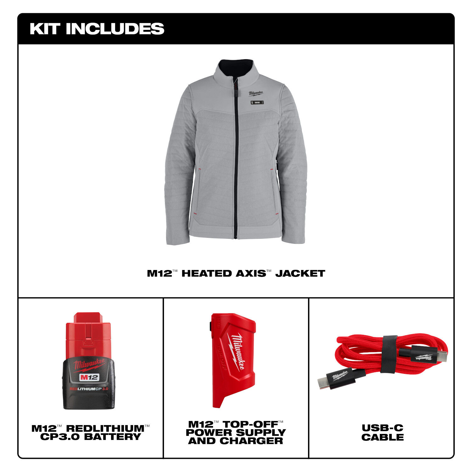 Milwaukee Women's M12 Heated AXIS Jacket