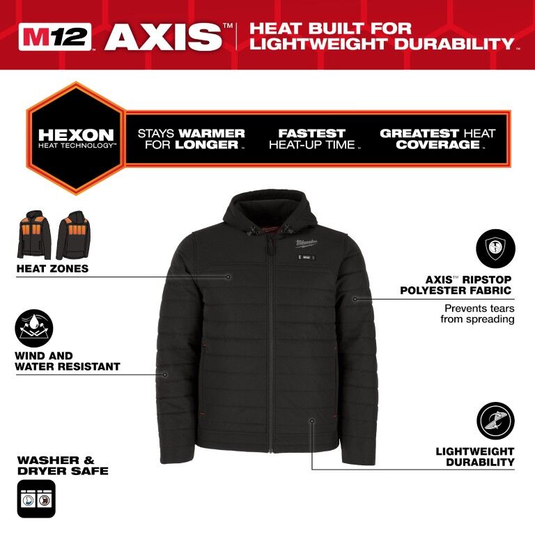 Milwaukee Men's M12 Heated AXIS Jacket