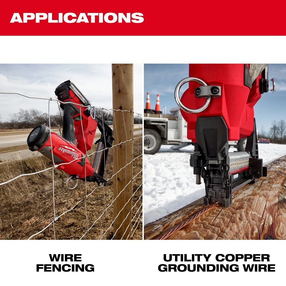 Milwaukee Galvanized Staples, 9-Gauge, 1 1/2-In, 960-Pk