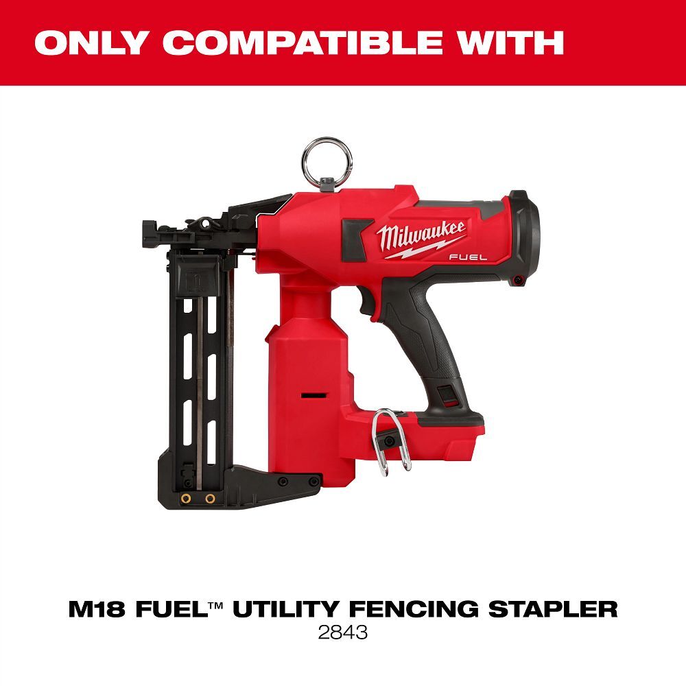 Milwaukee Galvanized Staples, 9-Gauge, 2-In, 960-Pk