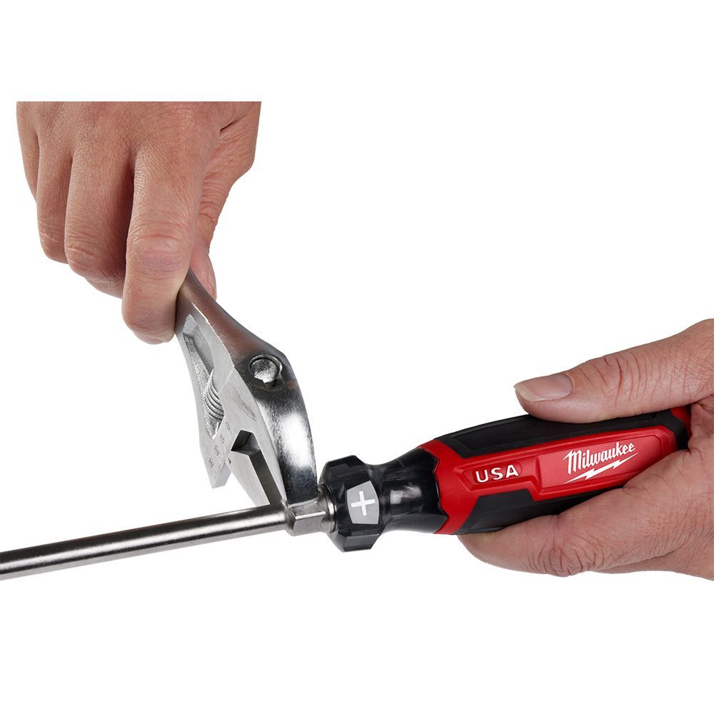 Milwaukee 5/16-In Slotted 6-In Cushion Grip Screwdriver (USA)