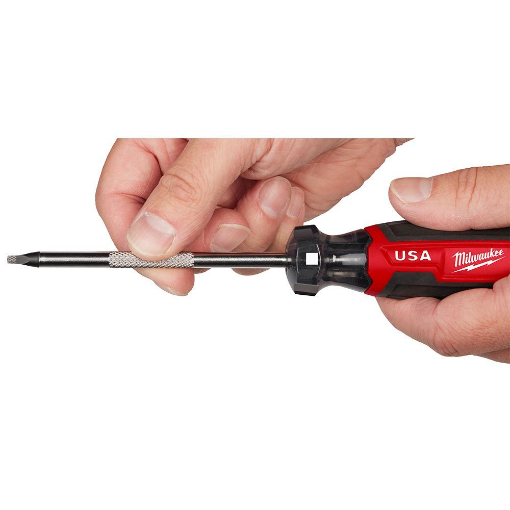 Milwaukee #1 Square 3-In Cushion Grip Screwdriver (USA)