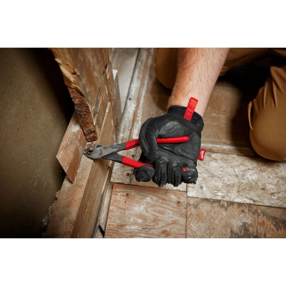 Milwaukee 6-In Diagonal Dipped Grip Cutting Pliers (USA)