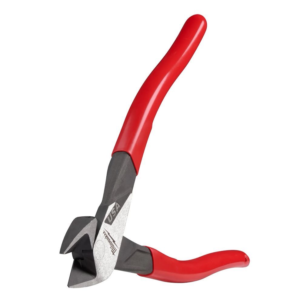 Milwaukee 8-In Diagonal Dipped Grip Cutting Pliers (USA)