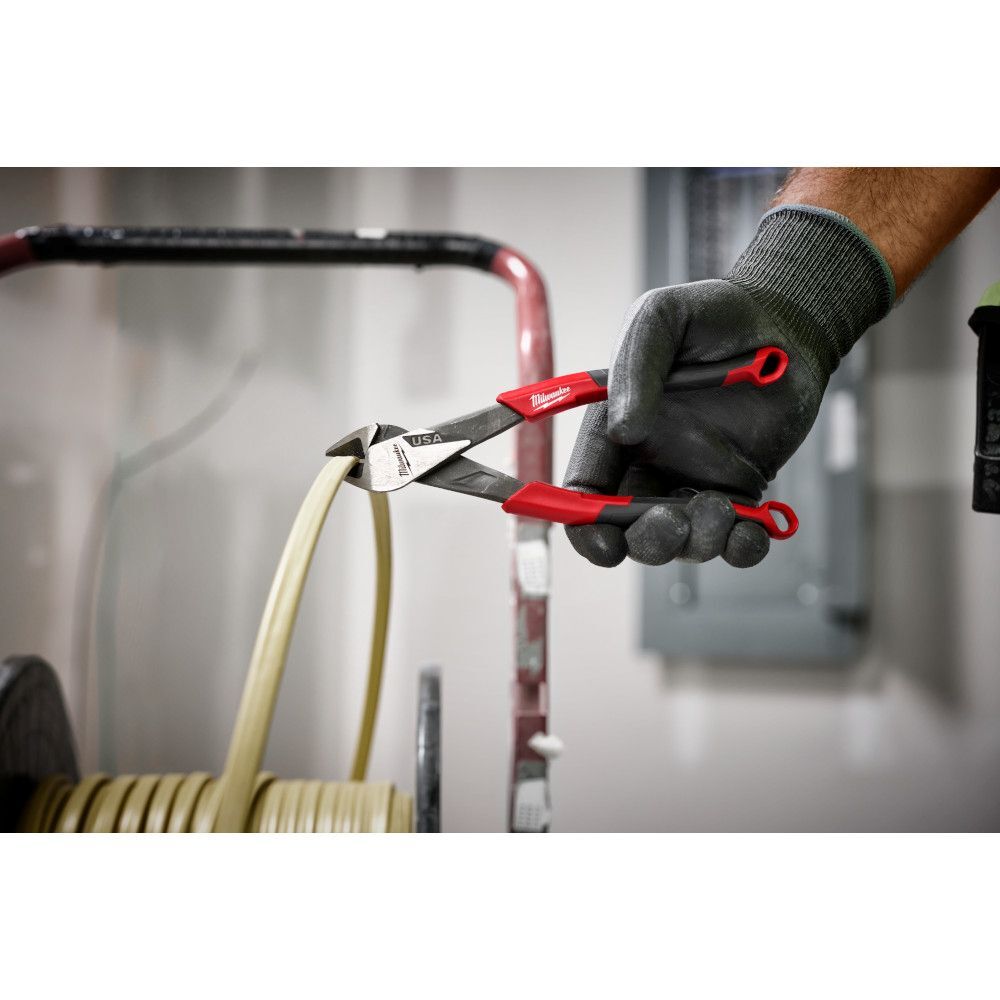 Milwaukee 7-In Diagonal Comfort Grip Cutting Pliers (USA)