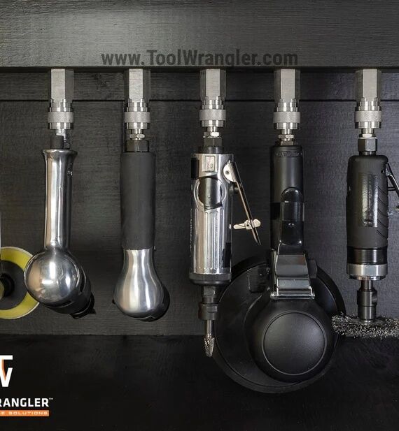 Tool Wrangler Universal Air Tool Holder, 5-Pc