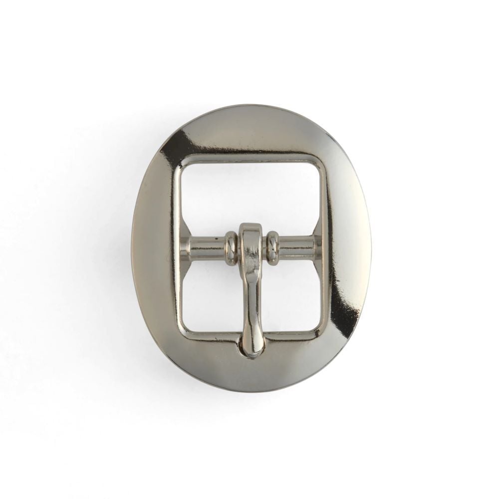 Tandy Leather Nickel Plated Cart Buckle, 3/4-In