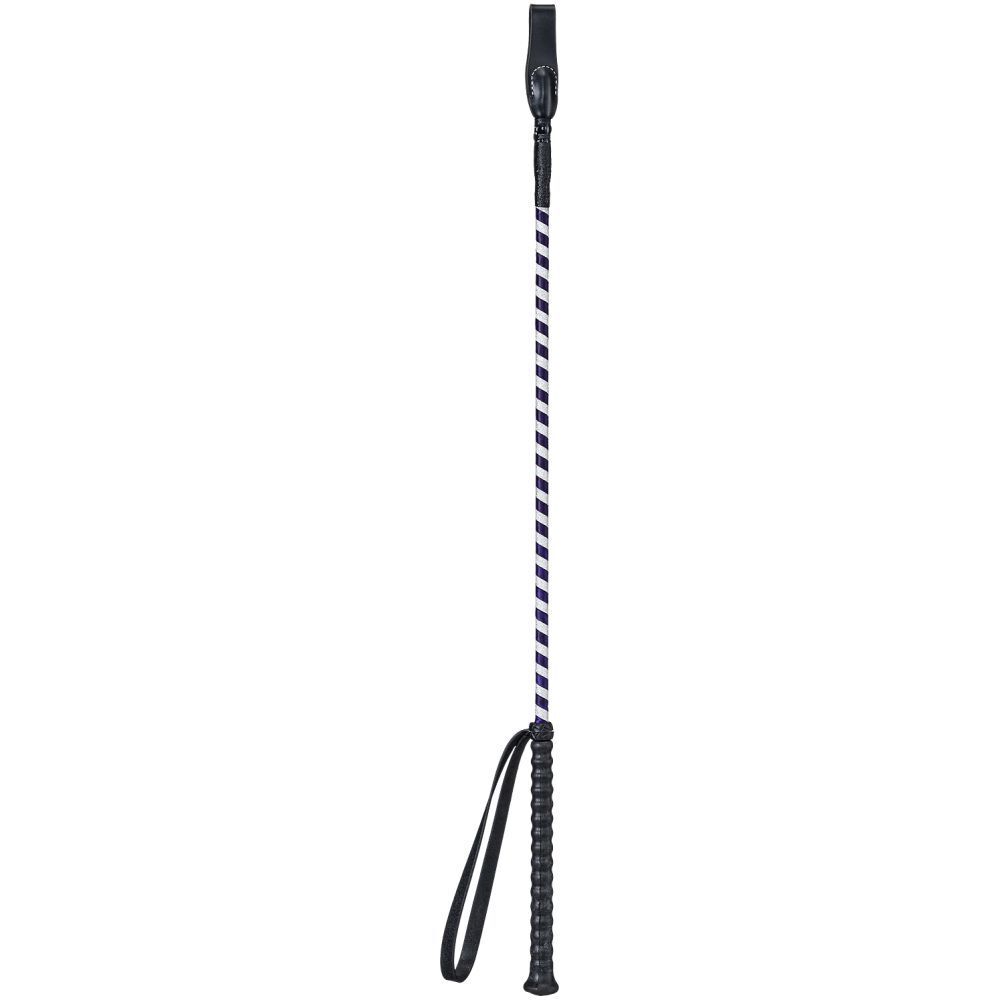 Tough1 Purple Sparkle Riding Crop, 26-In