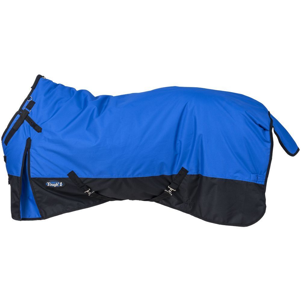 Tough1 600D Royal Blue Pony Turnout Blanket With Snuggit, 51-In