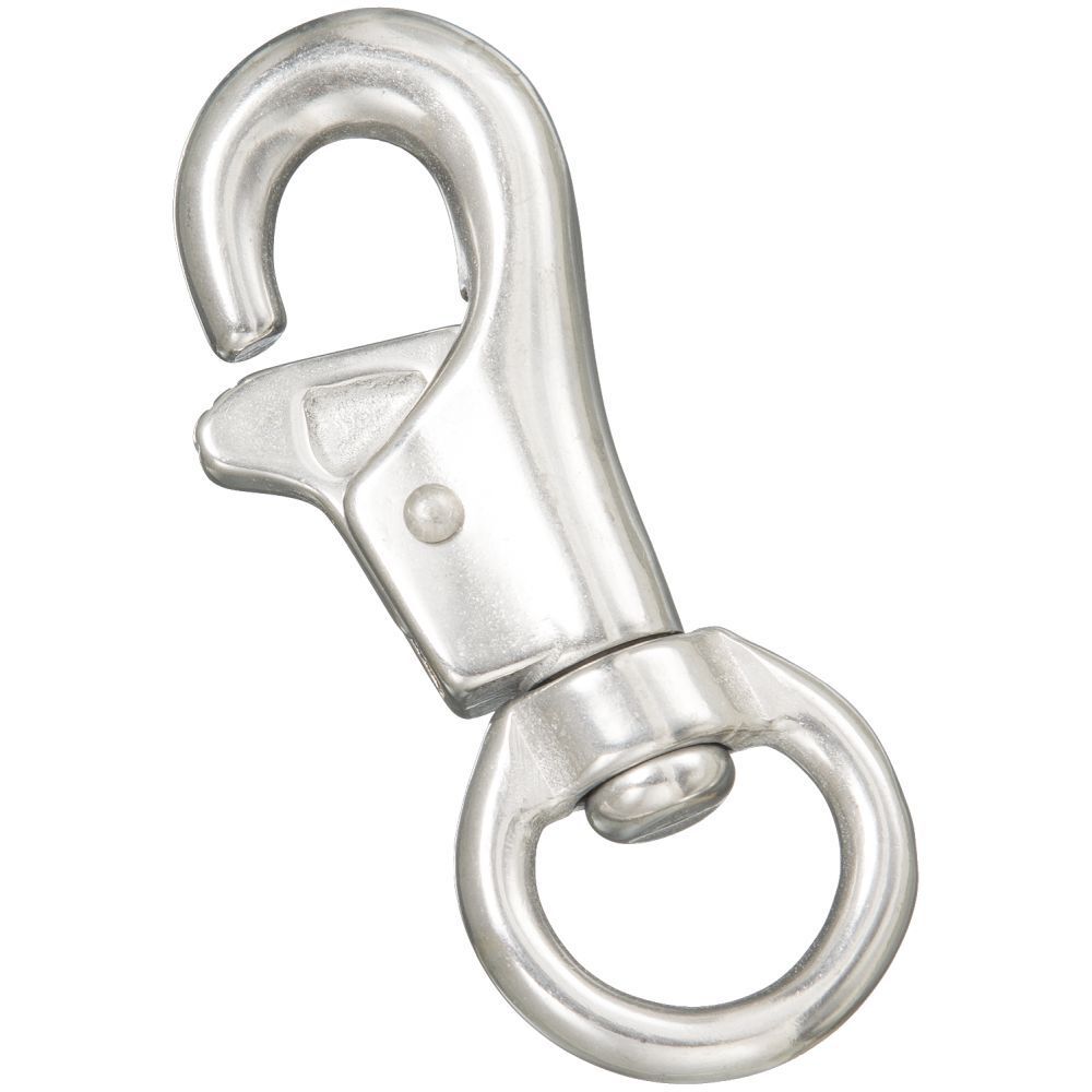 Tough1 Large Triggerbull EZ Open Nickel-Plated Snap