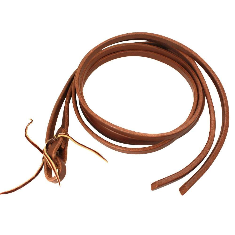Oxbow Tack Harness Leather Cutter Split Rein - 5/8 in X 8 ft