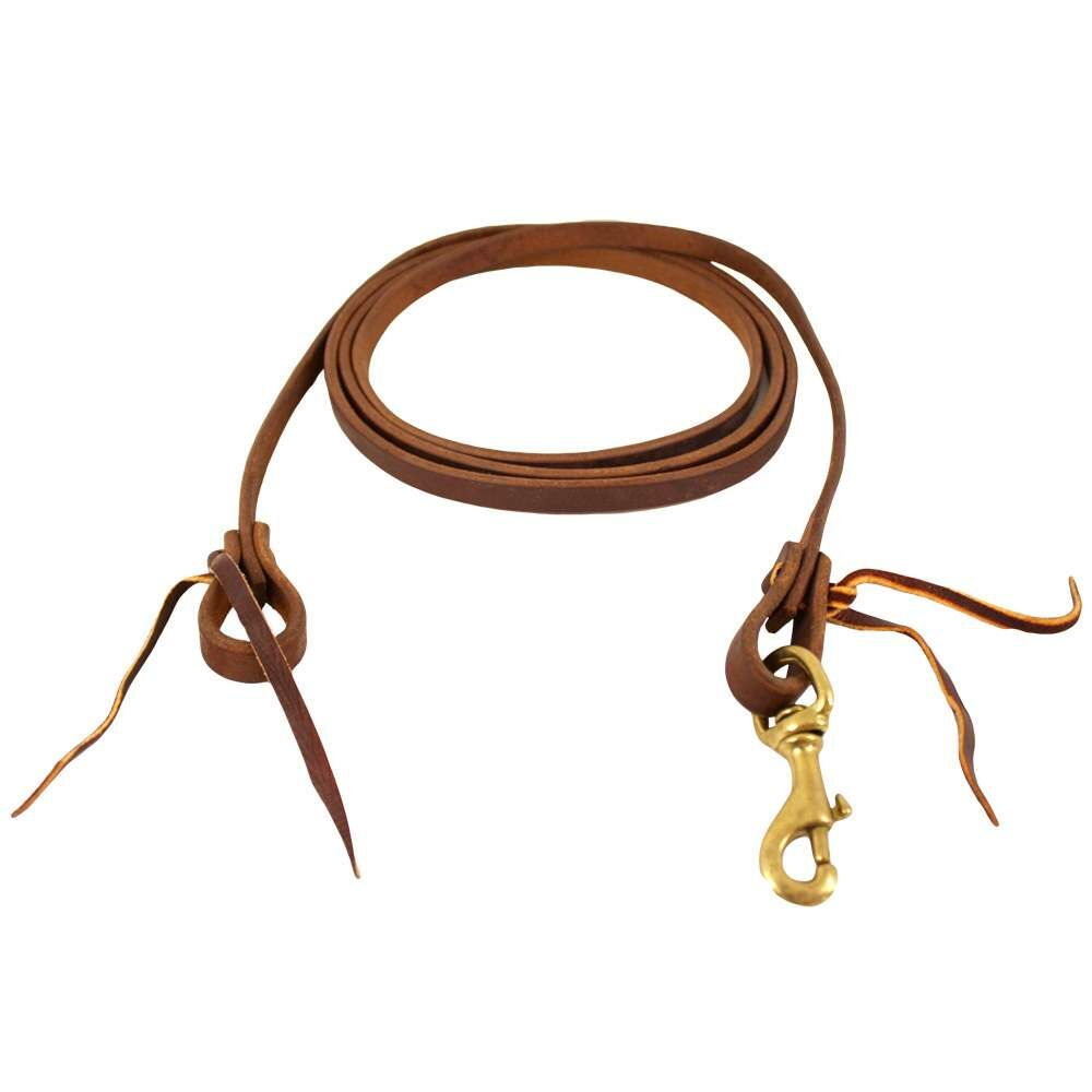 Oxbow Tack Harness Leather Cutter Roping Rein - 1/2 in X 8 ft