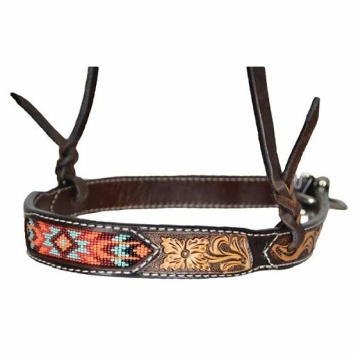 Oxbow Tack Premium Black Hand Braided Rope Halter