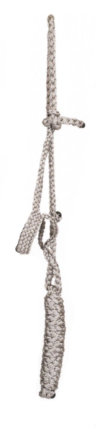 Oxbow Tack Premium Tan Hand Braided Rope Halter