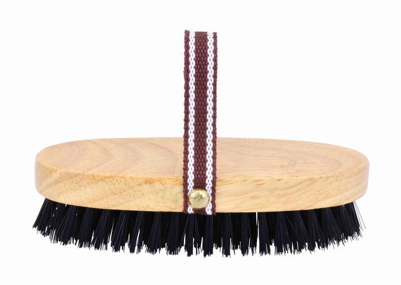 Partrade Pony Brush Wood Back
