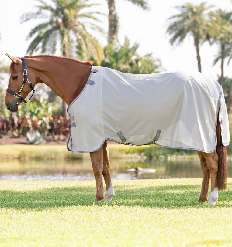 Horseware Silver Amigo Bug Rug Fly Sheet, 78-In