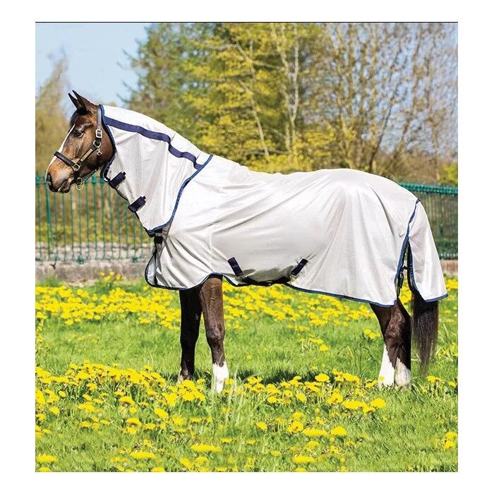 Horseware Silver Amigo Bug Rug Plus Fly Sheet, 81-In