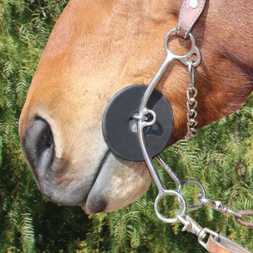 Professional's Choice Medium Lifter Series Three Piece Twisted Wire Snaffle, 5 1/2-In
