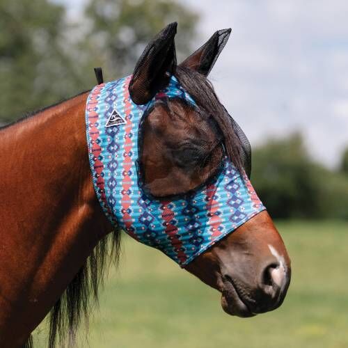Professional's Choice Comfort Fit Small/Cob Canyon Lycra Fly Mask