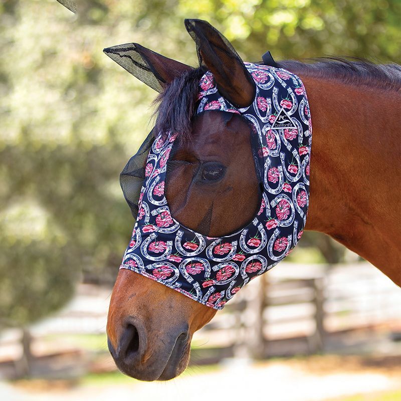Professional's Choice Comfort Fit Cowgirl Lycra Fly Mask